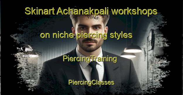 Skinart Achanakpali workshops on niche piercing styles | #PiercingTraining #PiercingClasses #SkinartTraining-India