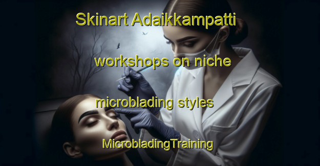 Skinart Adaikkampatti workshops on niche microblading styles | #MicrobladingTraining #MicrobladingClasses #SkinartTraining-India