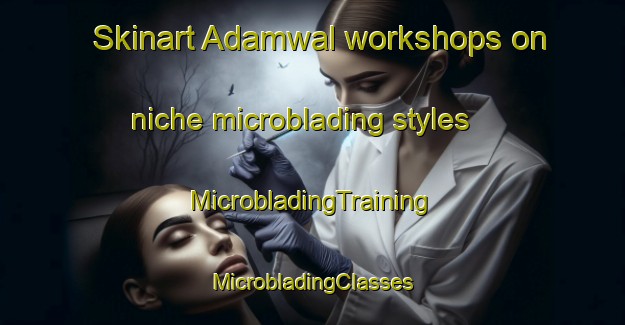 Skinart Adamwal workshops on niche microblading styles | #MicrobladingTraining #MicrobladingClasses #SkinartTraining-India