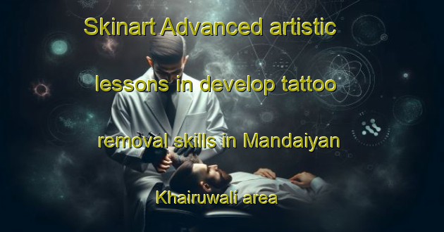 Skinart Advanced artistic lessons in develop tattoo removal skills in Mandaiyan Khairuwali area | RemovalTraining | RemovalClasses | SkinartTraining-India