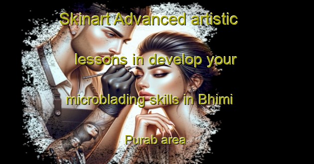 Skinart Advanced artistic lessons in develop your microblading skills in Bhimi Purab area | MicrobladingTraining | MicrobladingClasses | SkinartTraining-India