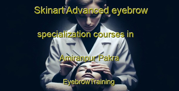 Skinart Advanced eyebrow specialization courses in Amiranpur Pakra | EyebrowTraining | EyebrowClasses | SkinartTraining-India