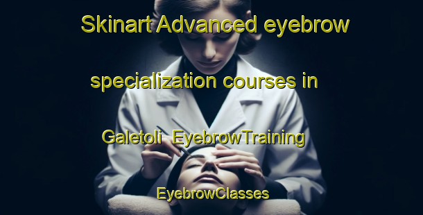 Skinart Advanced eyebrow specialization courses in Galetoli | EyebrowTraining | EyebrowClasses | SkinartTraining-India