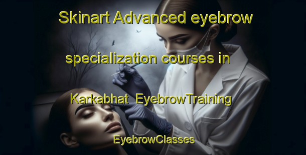 Skinart Advanced eyebrow specialization courses in Karkabhat | EyebrowTraining | EyebrowClasses | SkinartTraining-India