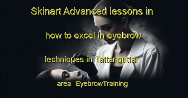 Skinart Advanced lessons in how to excel in eyebrow techniques in Tattanguttai area | EyebrowTraining | EyebrowClasses | SkinartTraining-India