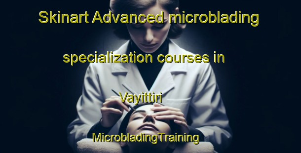 Skinart Advanced microblading specialization courses in Vayittiri | MicrobladingTraining | MicrobladingClasses | SkinartTraining-India