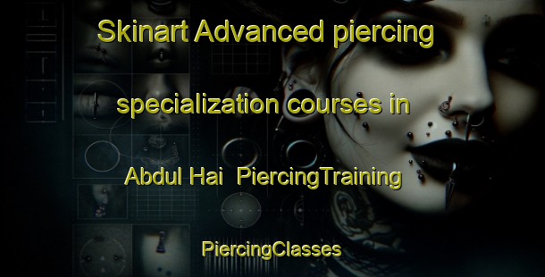 Skinart Advanced piercing specialization courses in Abdul Hai | #PiercingTraining #PiercingClasses #SkinartTraining-India