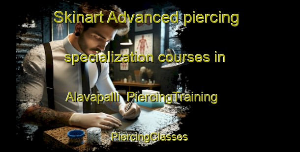 Skinart Advanced piercing specialization courses in Alavapalli | #PiercingTraining #PiercingClasses #SkinartTraining-India