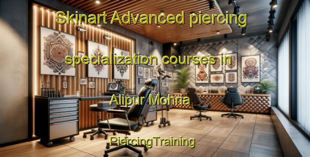 Skinart Advanced piercing specialization courses in Alipur Mohria | #PiercingTraining #PiercingClasses #SkinartTraining-India