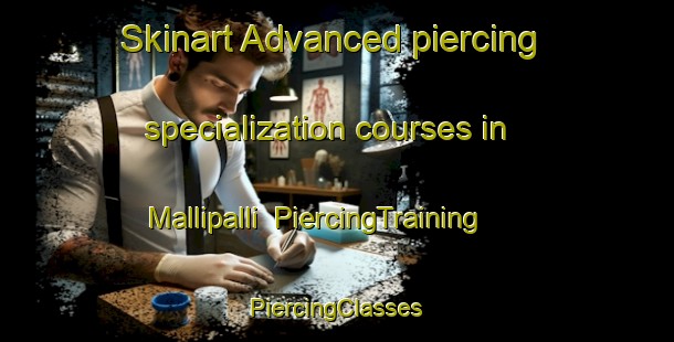 Skinart Advanced piercing specialization courses in Mallipalli | #PiercingTraining #PiercingClasses #SkinartTraining-India