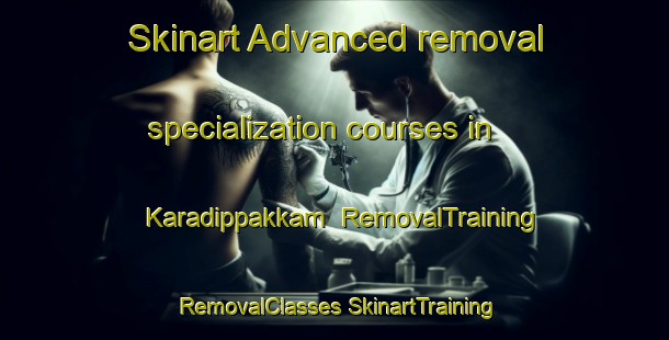 Skinart Advanced removal specialization courses in Karadippakkam | #RemovalTraining #RemovalClasses #SkinartTraining-India