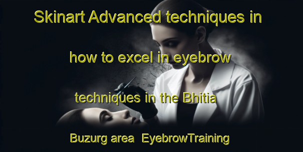 Skinart Advanced techniques in how to excel in eyebrow techniques in the Bhitia Buzurg area | EyebrowTraining | EyebrowClasses | SkinartTraining-India