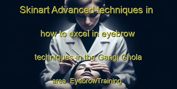 Skinart Advanced techniques in how to excel in eyebrow techniques in the Gangi Ghola area | EyebrowTraining | EyebrowClasses | SkinartTraining-India