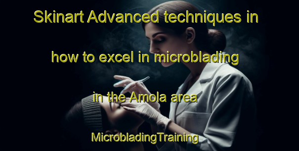 Skinart Advanced techniques in how to excel in microblading in the Amola area | MicrobladingTraining | MicrobladingClasses | SkinartTraining-India