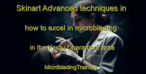 Skinart Advanced techniques in how to excel in microblading in the Kesru Dharampur area | MicrobladingTraining | MicrobladingClasses | SkinartTraining-India