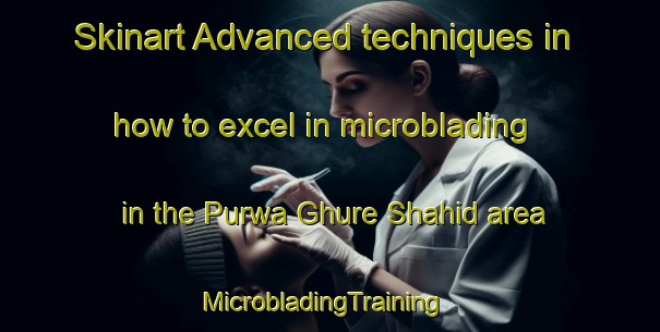 Skinart Advanced techniques in how to excel in microblading in the Purwa Ghure Shahid area | MicrobladingTraining | MicrobladingClasses | SkinartTraining-India