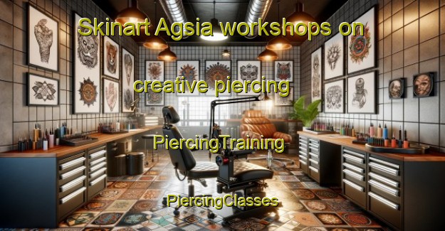 Skinart Agsia workshops on creative piercing | #PiercingTraining #PiercingClasses #SkinartTraining-India