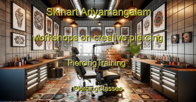 Skinart Ariyamangalam workshops on creative piercing | #PiercingTraining #PiercingClasses #SkinartTraining-India