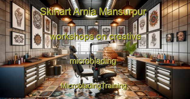 Skinart Arnia Mansurpur workshops on creative microblading | #MicrobladingTraining #MicrobladingClasses #SkinartTraining-India