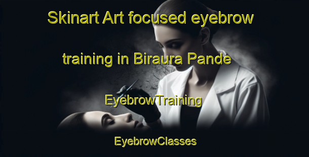 Skinart Art-focused eyebrow training in Biraura Pande | EyebrowTraining | EyebrowClasses | SkinartTraining-India