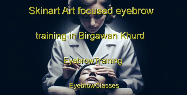 Skinart Art-focused eyebrow training in Birgawan Khurd | EyebrowTraining | EyebrowClasses | SkinartTraining-India