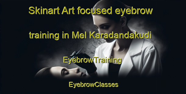 Skinart Art-focused eyebrow training in Mel Karadandakudi | EyebrowTraining | EyebrowClasses | SkinartTraining-India