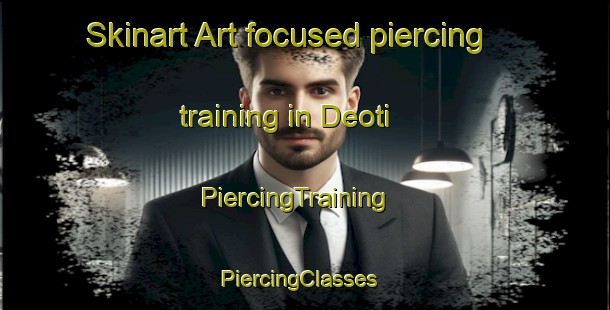 Skinart Art-focused piercing training in Deoti | PiercingTraining | PiercingClasses | SkinartTraining-India