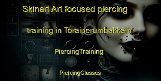 Skinart Art-focused piercing training in Toraiperumbakkam | #PiercingTraining #PiercingClasses #SkinartTraining-India