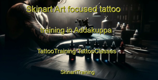 Skinart Art-focused tattoo training in Addakuppa | #TattooTraining #TattooClasses #SkinartTraining-India