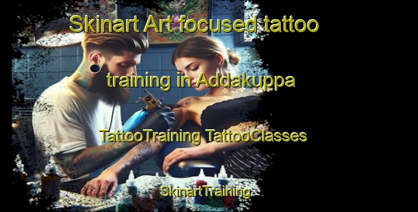 Skinart Art-focused tattoo training in Addakuppa | #TattooTraining #TattooClasses #SkinartTraining-India