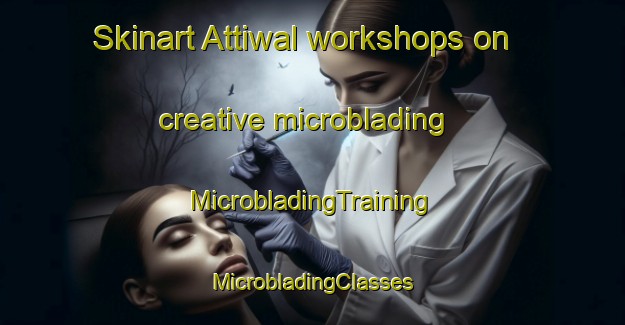 Skinart Attiwal workshops on creative microblading | #MicrobladingTraining #MicrobladingClasses #SkinartTraining-India