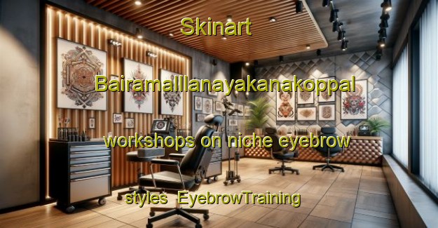Skinart Bairamalllanayakanakoppal workshops on niche eyebrow styles | EyebrowTraining | EyebrowClasses | SkinartTraining-India
