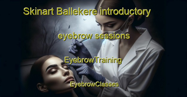 Skinart Ballekere introductory eyebrow sessions | EyebrowTraining | EyebrowClasses | SkinartTraining-India