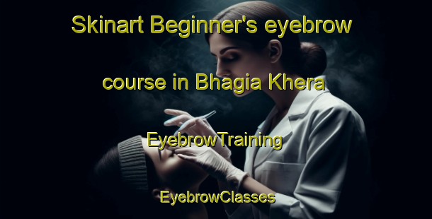 Skinart Beginner's eyebrow course in Bhagia Khera | EyebrowTraining | EyebrowClasses | SkinartTraining-India