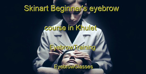 Skinart Beginner's eyebrow course in Khulet | EyebrowTraining | EyebrowClasses | SkinartTraining-India