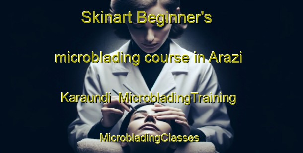 Skinart Beginner's microblading course in Arazi Karaundi | MicrobladingTraining | MicrobladingClasses | SkinartTraining-India