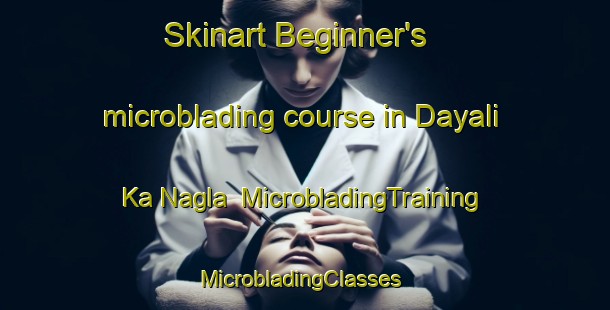 Skinart Beginner's microblading course in Dayali Ka Nagla | MicrobladingTraining | MicrobladingClasses | SkinartTraining-India