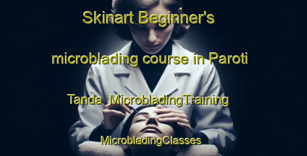 Skinart Beginner's microblading course in Paroti Tanda | MicrobladingTraining | MicrobladingClasses | SkinartTraining-India