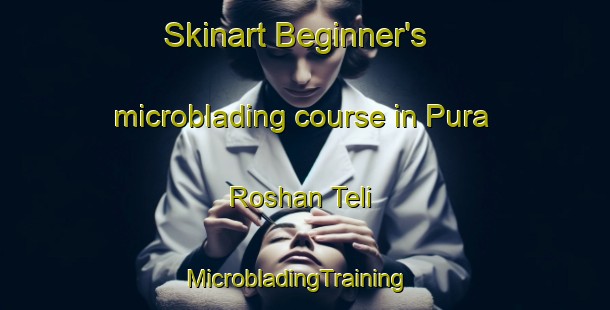 Skinart Beginner's microblading course in Pura Roshan Teli | MicrobladingTraining | MicrobladingClasses | SkinartTraining-India