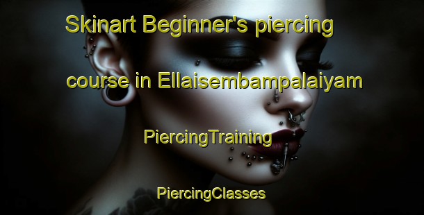 Skinart Beginner's piercing course in Ellaisembampalaiyam | #PiercingTraining #PiercingClasses #SkinartTraining-India