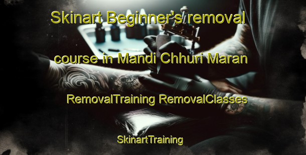 Skinart Beginner's removal course in Mandi Chhuri Maran | #RemovalTraining #RemovalClasses #SkinartTraining-India