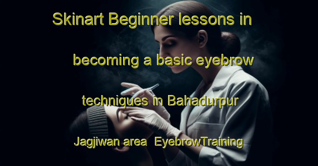 Skinart Beginner lessons in becoming a basic eyebrow techniques in Bahadurpur Jagjiwan area | EyebrowTraining | EyebrowClasses | SkinartTraining-India