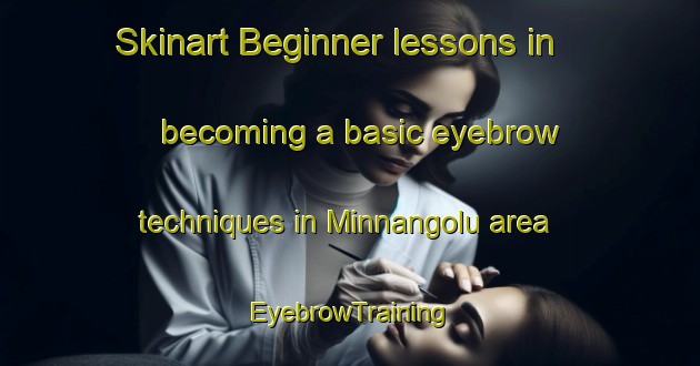 Skinart Beginner lessons in becoming a basic eyebrow techniques in Minnangolu area | EyebrowTraining | EyebrowClasses | SkinartTraining-India