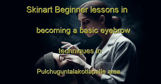 Skinart Beginner lessons in becoming a basic eyebrow techniques in Pulchuguntalakottapalle area | EyebrowTraining | EyebrowClasses | SkinartTraining-India