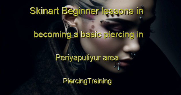 Skinart Beginner lessons in becoming a basic piercing in Periyapuliyur area | PiercingTraining | PiercingClasses | SkinartTraining-India