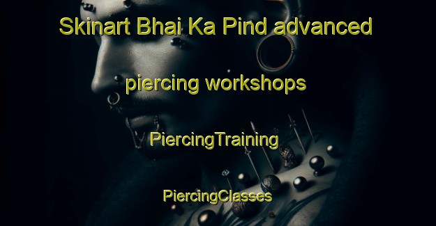 Skinart Bhai Ka Pind advanced piercing workshops | #PiercingTraining #PiercingClasses #SkinartTraining-India