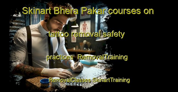 Skinart Bhera Pakar courses on tattoo removal safety practices | #RemovalTraining #RemovalClasses #SkinartTraining-India