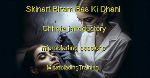 Skinart Biram Bas Ki Dhani Chhota introductory microblading sessions | MicrobladingTraining | MicrobladingClasses | SkinartTraining-India
