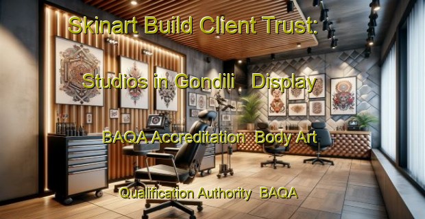 Skinart Build Client Trust: Studios in Gondili - Display BAQA Accreditation | Body Art Qualification Authority | BAQA-India