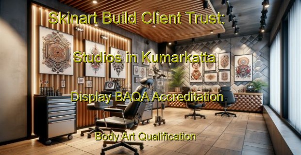 Skinart Build Client Trust: Studios in Kumarkatta - Display BAQA Accreditation | Body Art Qualification Authority | BAQA-India